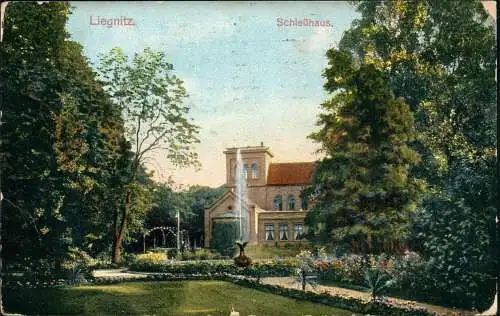 Postcard Liegnitz Legnica Schießhaus 1911  Schlesien