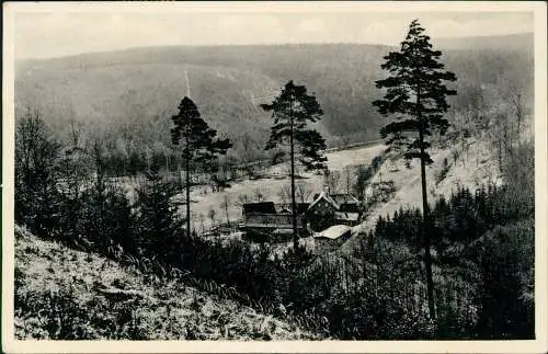 Ansichtskarte Eisenberg (Thüringen) Walkmühle im Mühltal 1935  Thüringen