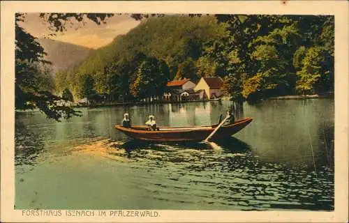 Ansichtskarte Bad Dürkheim Forsthaus Isenach 1922