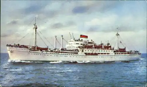 AMERIGO VESPUCCI, ANTONIOTTO USODIMARE, MARCO POLO Schiffsfoto AK 1960