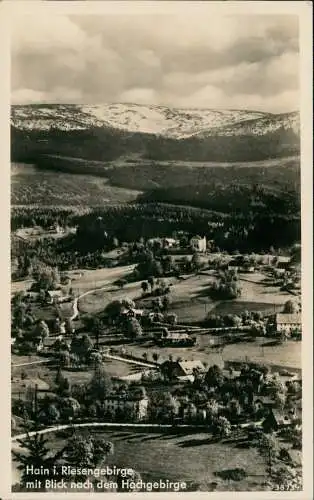 Hain im Riesengebirge-Giersdorf Przesieka Podgórzyn Stadtpartie 1938