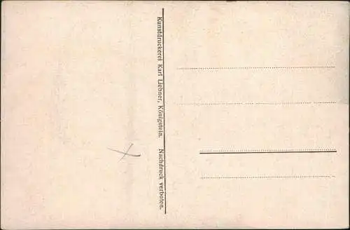 Augustusburg Erzgebirge Schloss Augustusburg - Künstlerkarte Gedicht 1922