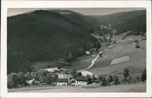 Hinterwinkel-Deschney (Deschnei) Deštné v Orlických horách Stadtblick 1932