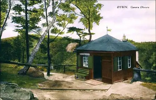 Ansichtskarte Oybin Camera Obscura - Oberlausitz 1914