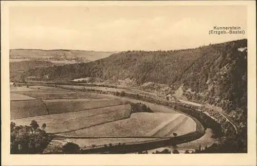 Ansichtskarte Augustusburg Erzgebirge Kunnerstein 1925