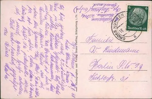 Neukuhren Pionerski (Kuršiai/Пионерский) Brüsterort 1938  Ostpreußen Ostsee
