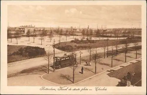 Rotterdam Rotterdam Karel de stoute plein – Charlois Tram Straßenbahn 1916