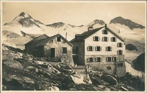 Prägraten am Großvenediger Kürsingerhütte Großvenediger - Fotokarte Alpen 1928