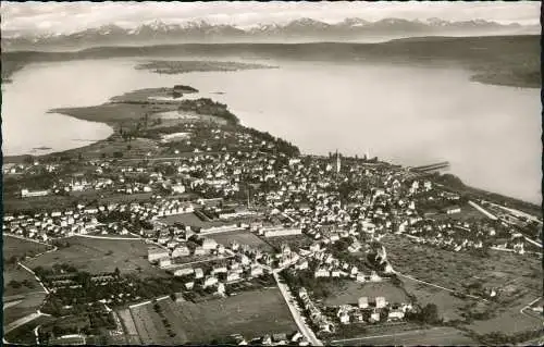 Ansichtskarte Radolfzell am Bodensee Luftbild 1959