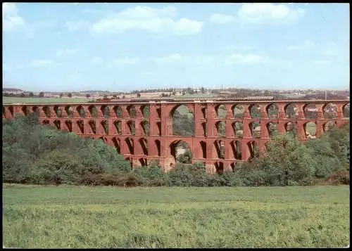 Ansichtskarte Mylau-Reichenbach (Vogtland) Göltzschtalbrücke 1982/1981