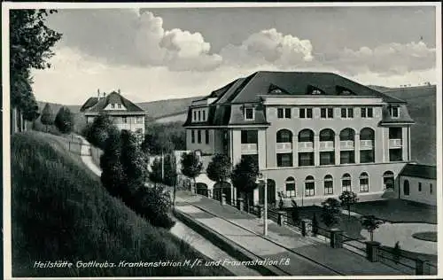 Bad Gottleuba-Berggießhübel Krankenstation M./F. und Frauenstation F.8 1928