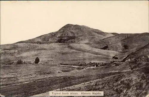 Postcard Südafrika Typical South Africa. Historic Majuba. 1911