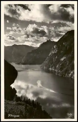 Ansichtskarte Schönau am Königssee See vom Malerwinkel Königsee 1940