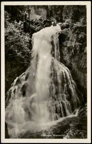 Golling an der Salzach Gollinger Wasserfall (Waterfall Austria) 1939/1938