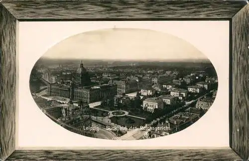 Ansichtskarte Leipzig Blick auf das Reichsgericht. 1912 Passepartout