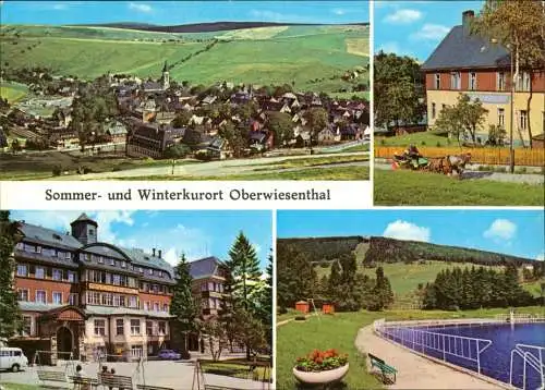 Oberwiesenthal Hotel Bergfrieden, Erholungsheim der IG Wismut Aktivist, Fichtelberg (1214 m) 1979