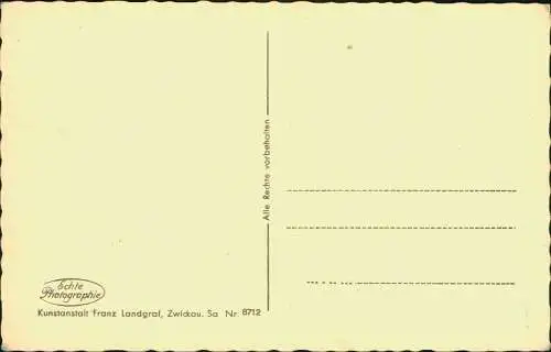 Ansichtskarte Waldenburg (Sachsen) Schloss (Sanatorium) 1932