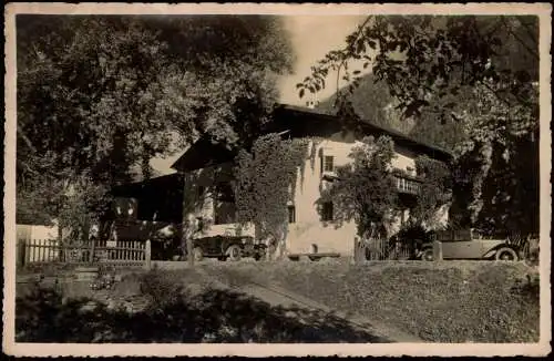 Cartoline .Trentino-Südtirol Passo San Leonardo Gasthaus 1931