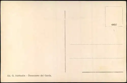 Desenzano del Garda Dezensà Tysenzan Stadt, Hafen Gardasee 1934  Italia Italien