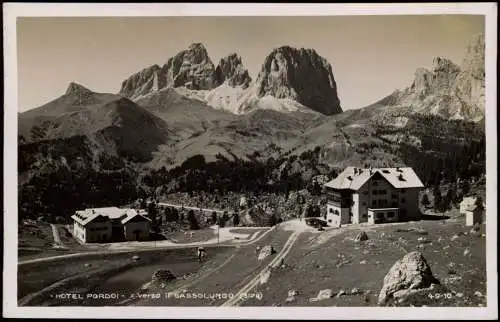 Kanzenei Canazei (Cianacèi) Pordoijoch / Passo Pordoi Hotel 1932  Südtirol