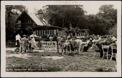 Döbling-Wien Kaffe Restaurant Häuserl am Berg Agneswiese Vogelsangberg 1934