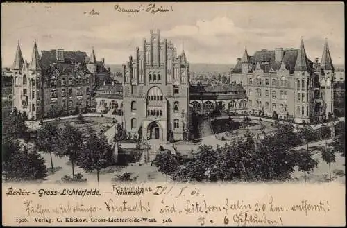 Ansichtskarte Lichterfelde-Berlin Rotherstift 1906