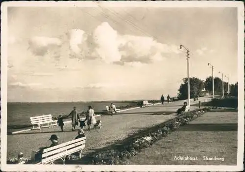 Adlershorst Gotenhafen  Orłowo Gdynia  Strandweg 1942  Gel. Feldpoststempel WK2