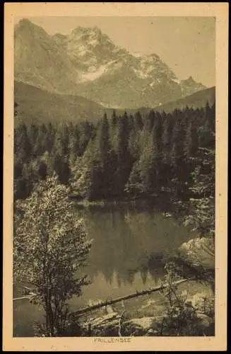 Ansichtskarte Inzell / Obb. Frillensee 1928