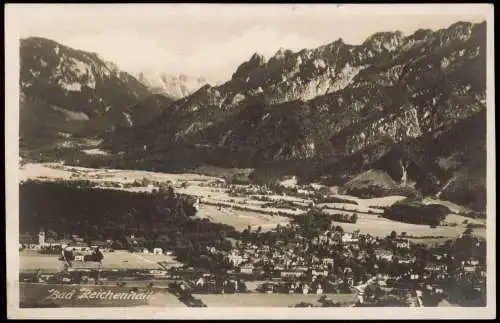 Ansichtskarte Bad Reichenhall Panorama-Ansicht Fernansicht der Alpen 1920