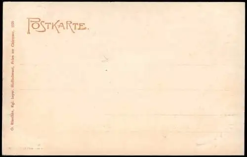 Ansichtskarte Chiemsee Gruss vom Chiemsee Fraueninsel 1903