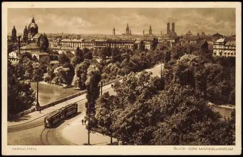 Haidhausen-München MAXIMILIANEUM 1940   2. Weltkrieg Feldpost Blindstempel