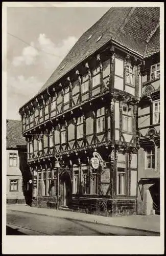 Ansichtskarte Halberstadt Königs Hotel Ratskeller Bes. E. Nothwehr 1940