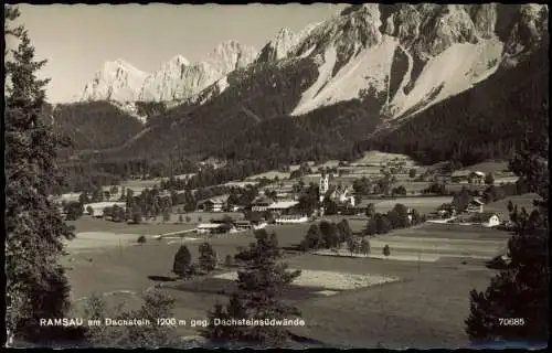 Ansichtskarte Ramsau bei Berchtesgaden Stadt - Fotokarte 1961