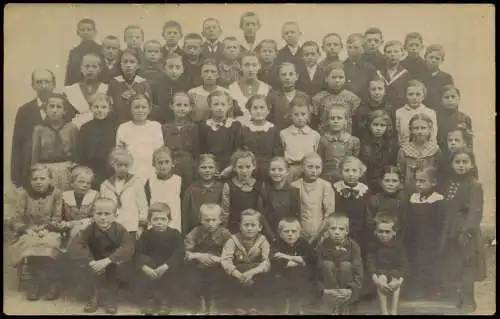 Ansichtskarte  Menschen/Soziales Leben - Kinder Gruppenbild 1918