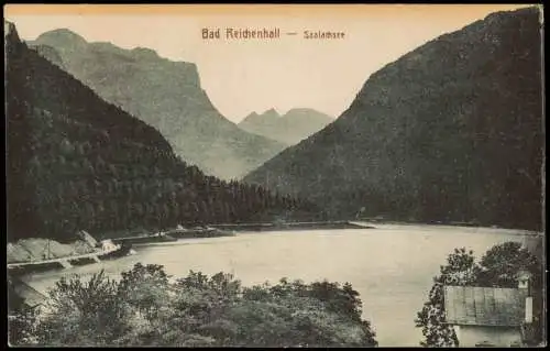 Ansichtskarte Bad Reichenhall Saalachsee 1912  Bayern