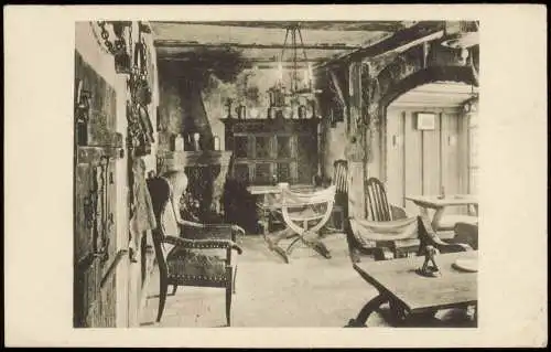 Ansichtskarte Eisenach Weinrestaurant Turm-Schänke IV 1918