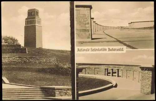 Ansichtskarte Weimar KZ Buchenwald Gedenkstätte 3 Bild 1958