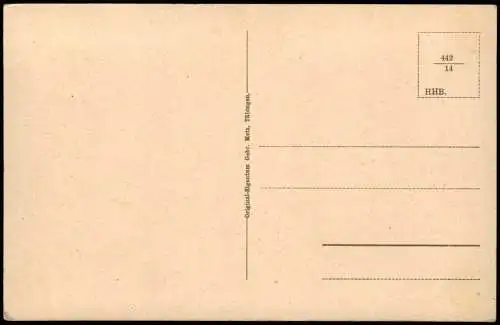 Ansichtskarte Hechingen Burg Hohenzollern 1928