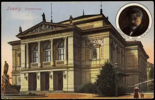 Ansichtskarte Leipzig Konzerthaus 1925