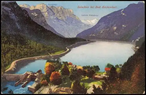 Ansichtskarte Bad Reichenhall Salachsee 1914