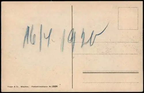 Ansichtskarte Bad Reichenhall Salachsee 1914