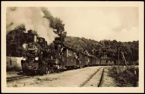 .Mecklenburg-Vorpommern Schmalspurbahn "Rasender Roland" Fotokarte 1957