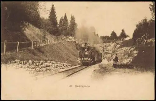 Ansichtskarte Meiringen Brünigbahn Luzern–Interlaken Ost 1912