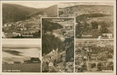 Brunndöbra-Klingenthal 5 Bild Georgenthal Aschberg Mühlbach 1930