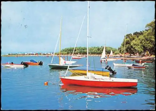 Postcard .Ungarn Greetings from Lake Balaton Grüsse vom Balaton 1975