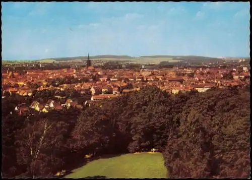 Hildesheim Panorama-Ansicht Blick auf die Stadt vom Bismarckturm 1970