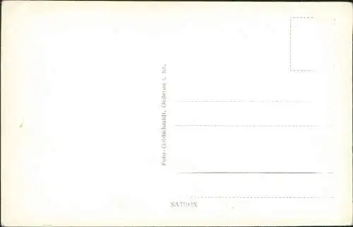 Ansichtskarte Oederan Miniaturpark Klein-Erzgebirge Bergstadt 1930