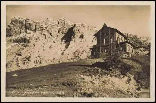 Garmisch-Partenkirchen Umland-Ansicht Königsschloß am Schachen 1934