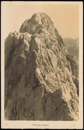 Ansichtskarte .Bayern Musterstein Meilerhütte an der Dreithorspitze 1920