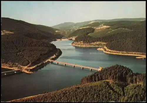 Ansichtskarte Oker-Goslar Okertalsperre Talsperre der Oker im Harz 1975